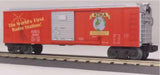 MTH Railking 30-74089 KDKA - Worlds First Radio Station Box Car O SCALE Like New