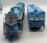 Lionel 2031190 Santa Fe LEGACY 4-8-4 Steam Locomotive #3765 Blue Goose Scheme O SCALE Like new limited