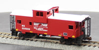 Walthers 931-1527 NORFOLK SOUTHERN Wide-Vision Caboose Trainline red, white HO Scale NEW