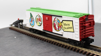 MTH 30-79189 Operating Box Car w/Signal Man O SCALE NEW