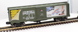 Menards 279-3626 US Military Commemorative Military Boxcar O Scale #4282 Like New
