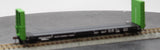 Walthers 932-40052 DULUTH, WINNIPEG & PACIFIC 50' Bulkhead Flatcar Gold Line # HO Scale NEW