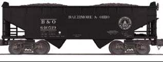 MTH Premier 20-92056D Baltimore & Ohio B&O 2-Bay Offset Hopper Car #640519 O SCALE NEW