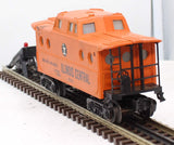 Lionel 6-9160 ILLINOIS CENTRAL N5C Lighted Caboose MPC O Scale Used Damaged Box