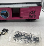 LGB 4090B  Lake George & Boulder Route of The Beavers BOXCAR PINK G SCALE Like New