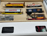 Model Power 800352 LOCTITE TRAIN SET  HO SCALE Used Excellent
