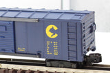 Lionel 6-7910 CHESAPEAKE & OHIO Boxcar Mainline O Scale Like New