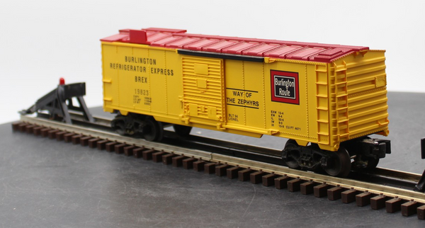 Lionel 6-19823 Burlington Ice Car with No Ice Blocks O SCALE Used Excellent