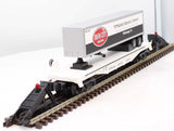 MTH Railking 30-76110 Iron City RailKing Flat Car w/40' Trailer O SCALE Like New