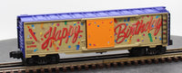 K-line K641-7410 Happy Birthday musical boxcar O SCALE Like New