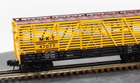 Atlas 0602-2 M-K-T 40' Stock Car Trainman O Scale Like New