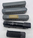 Marx New York Central NYC black steam locomotive w/ 3 passenger cars as is O SCALE Used No Box