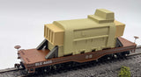 Athearn 92145 Bessemer & Lake Erie Heavy Duty Flatcar w/ Load HO Scale Like New