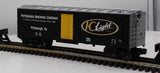 MTH Railking 30-7832 Iron City Beer 3 Reefer Car - Iron City Beer Black O SCALE Like New