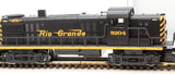 Lionel 6-18845 DENVER & RIO GRANDE WESTERN RS-3 Diesel Locomotive Mainline #5204 O Scale Used Damaged Box