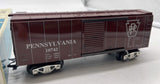 Marx 73417-0 Tin PENNSYLVANIA PRR Boxcar O Scale Like New Damaged Box