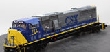 Lionel Kline 2-11558 CSX SD-70 Mac Diesel 722 O SCALE Like New