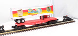 K-Line K-665602 Ringling Bros. & Barnum & Bailey Flat Car Trailer and Semi O Scale Like New