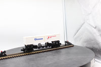 Lionel 6-52114 O gauge NYC TTOS flatcar with Gleason and SASIB trailer O SCALE Like New