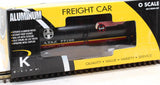 K-Line K6332-10514 Warbonnet Alum. Tank Car O SCALE NEW