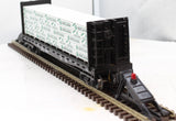 MTH 30-7637 ERIE LACKAWANNA Flat Car RailKing O Scale Like New