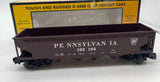 MTH MTH RailKing Trains 30-7508 Pennsylvania PRR Semi Scale Hopper Car 192164 O SCALE Used Excellent