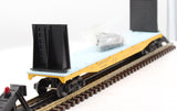 K-Line 6994 Union Pacific Flat Car W/Bulkheads & Stakes K-6994 O SCALE NEW