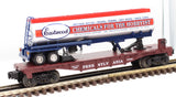Lionel 6-52083 PENNSYLVANIA Eastwood Chemicals Tanker Flatcar O Scale Like New
