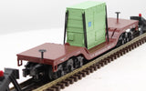 MTH Railking 30-76422 Pennsylvania Dep. Center Flat Car w/Transformer Load O SCALE NEW