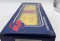 Atlas 2001040-2 U.S. Army 50' 6" Box Car TRAINMAN Yellow/Red O Scale NEW