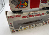 Lionel 6-9663 DISNEY DUMBO HI CUBE BOXCAR O SCALE Used Damaged Box