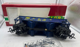 LGB 4076-D02 ATSF BLUE 2 BAY HOPPER 4976 G SCALE Used Excellent