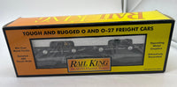 MTH RailKing 30-7661 Auto Transport w/ Ertl 70' Novas O SCALE NEW