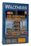 Walthers 933-3766 Fire Department Drill Tower Cornerstone HO Scale NEW