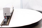 MTH Railking 30-74404 Iron City RailKing 50' Double Door Plugged Boxcar O SCALE Like New