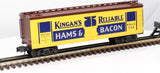 K-Line k742-8025 Kingan;s Reliable Woodsided Reefer O SCALE Like New