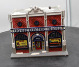 Dept 56 2202 Lionel Electric Trains Shop Snow Village  Used Excellent no light cord Damaged Box