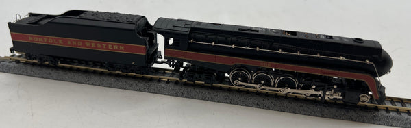 Bachmann N&W Class J 4-8-4 Locomotive 608 51-0658-a4 N SCALE  Like New