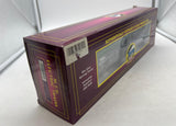 MTH 20-90014A BURLINGTON NORTHERN BN 20K GALLON TANK CAR  O SCALE Used as is broken railing