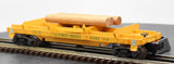Lionel 6-16748 U.S Forest Service Operating Log Dump Car O SCALE Like New missing a few logs