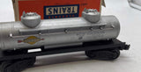Lionel Postwar 6465 Sunoco Tank Car O SCALE Used Excellent Damaged Box