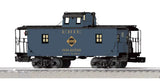 Lionel 2426870  ERIE N6B Woodsided Caboose Blue/Black Trainworld Exclusive O SCALE Like New