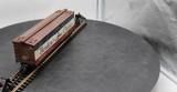 Atlas 6704-2 Borden's Fine Cheese 40' Woodside Refrigerator Car O Scale WEATHERED AS IS Used Excellent