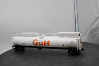 MTH Premier 20-96804 Gulf 33K Gallon Tank Car O SCALE. DAMAGED Used