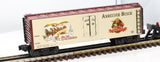 K-Line K452-5609 Anheuser -Busch Heritage Collection Classic Woodsided Reefer O SCALE Like New Damaged Box
