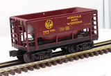 MTH Railking 30-7519 Norfolk & Western Ore Car No  load O SCALE Like New No Box