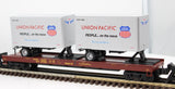 MTH Premier 20-98107 Union Pacific Flat Car O SCALE Like New