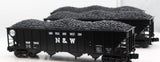 MTH Premier 20-97061 Norfolk & Western 4-Bay Hopper 6 Car Set O SCALE NEW
