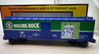 MTH Railking 30-7860 Rolling Rock beer Latrobe PA Modern Reefer Car O SCALE Like New