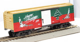Gilbert 6-48341 1996 Holiday Boxcar American Flyer S Scale Like New